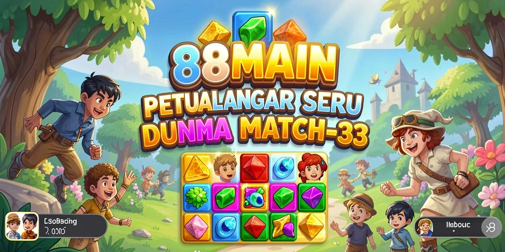 Tampilan gameplay seru dari 88MAIN dalam kategori Match-3.