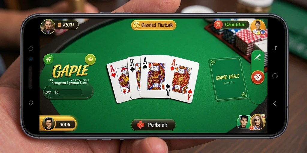 Gameplay seru Gaple dengan A200M, buat bersama teman-teman.