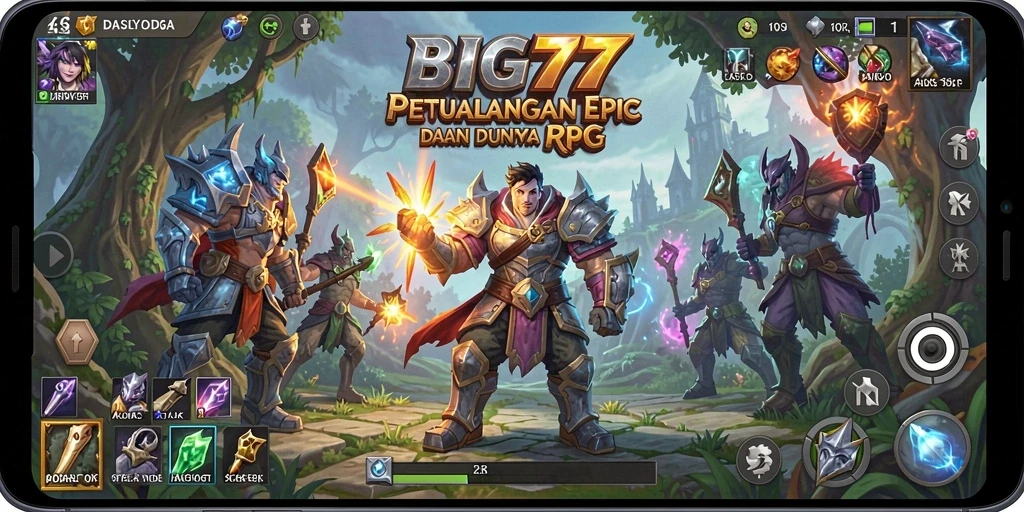 Gameplay RPG yang mendebarkan dan imersif.