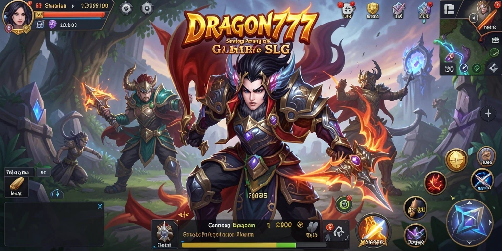Tampilan gameplay yang dinamis dan seru di DRAGON777.