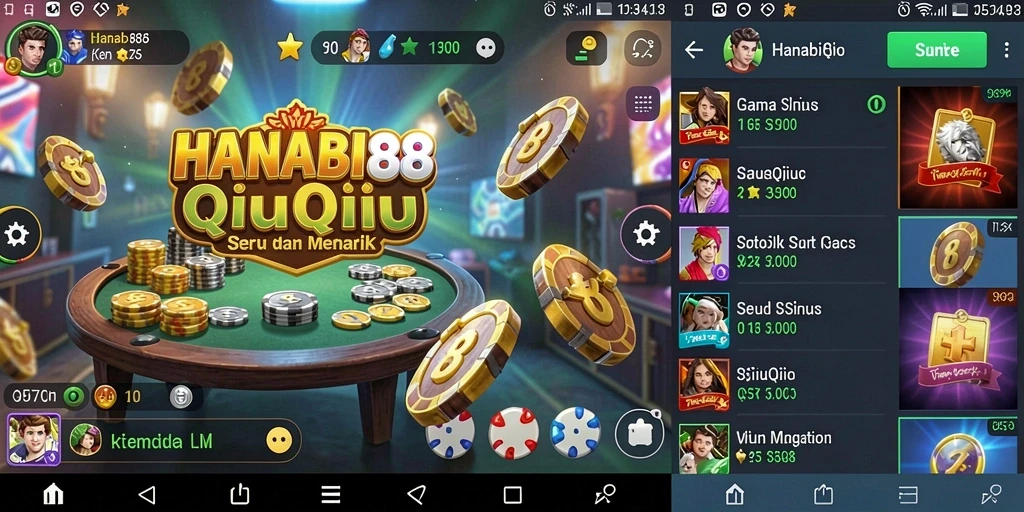 Gameplay menarik QiuQiu di HANABI88 dengan tampilan grafis memukau.