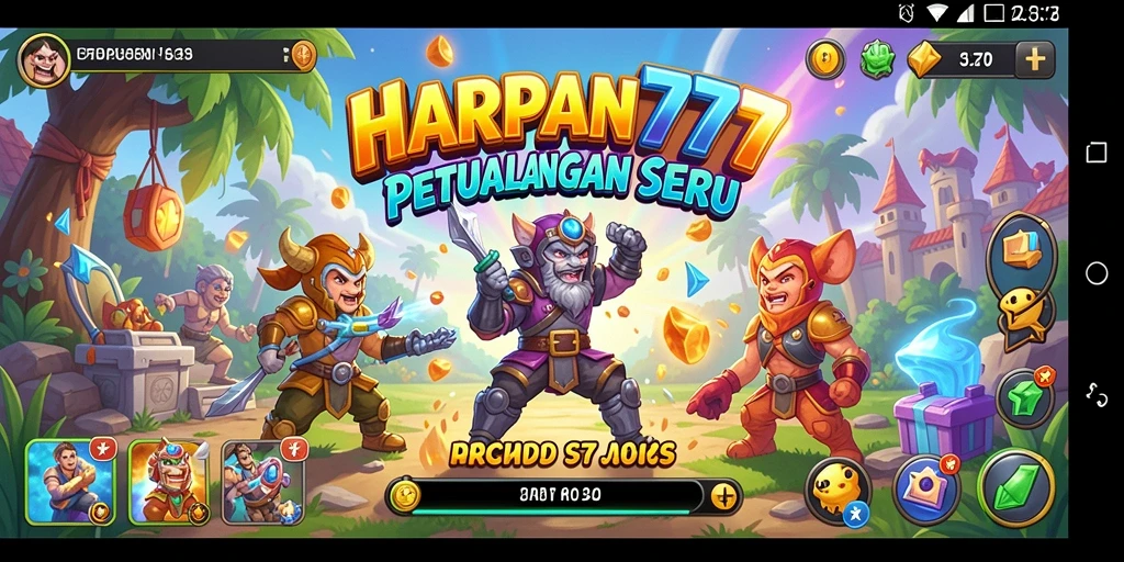 Tampilan luar biasa dari gameplay seru HARAPAN777.