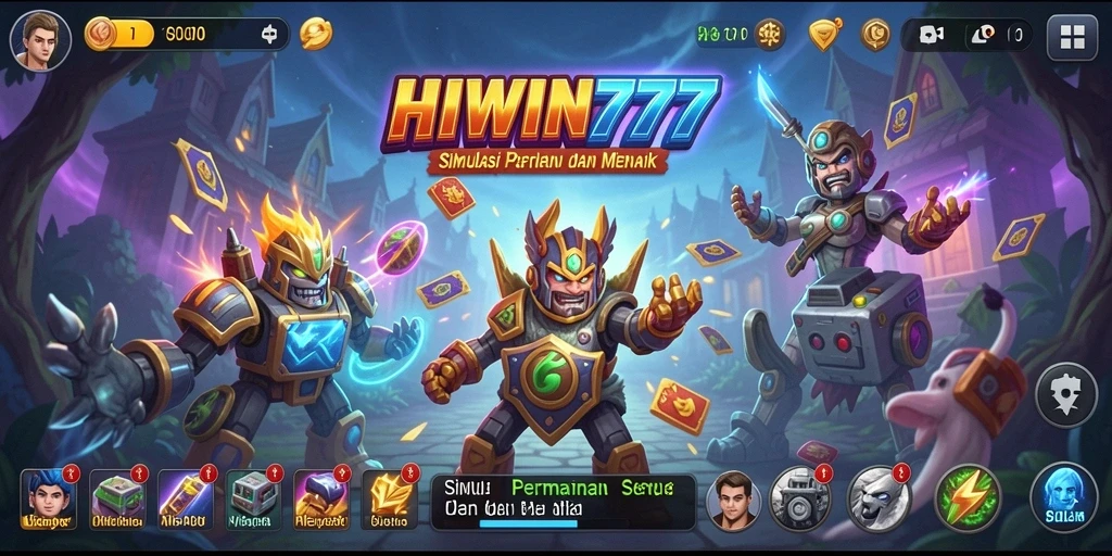 Tampilan gameplay HIWIN777 yang mengasyikkan dan interaktif.