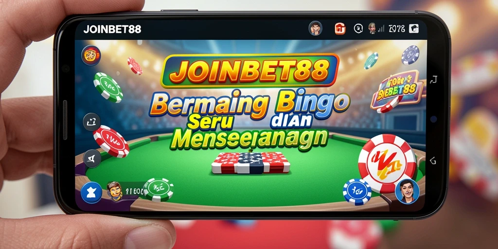 Tampilan gameplay Bingo yang mendebarkan di JOINBET88.