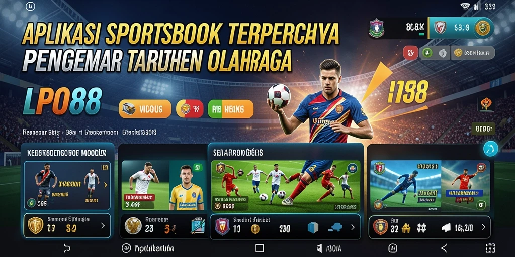 Screenshot utama LPO88 menampilkan tampilan taruhan olahraga yang menarik.