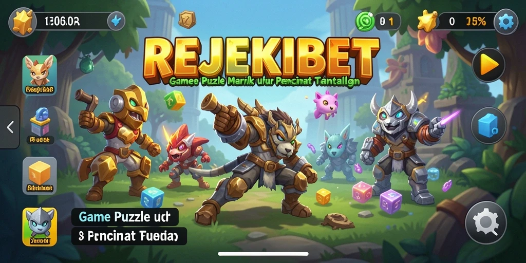 Tampilan gameplay seru dan menantang dari REJEKIBET.
