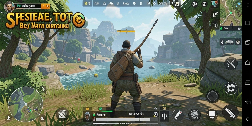 Tampilan gameplay SESETOTO dengan interaksi dunia terbuka yang dinamis.