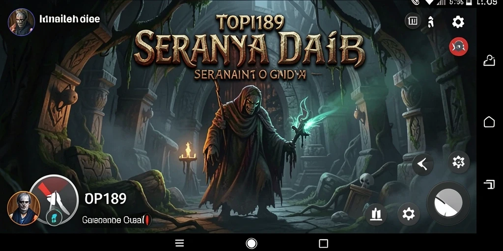 Tampilan menakutkan dari gameplay TOPI189 yang mencekam.