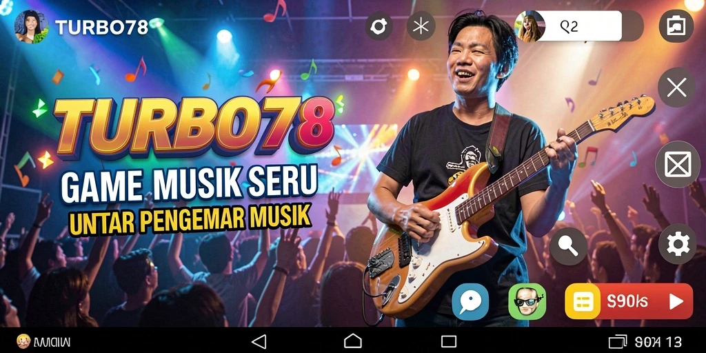 Tampilan gameplay TURBO78 yang penuh warna dan menyenangkan.